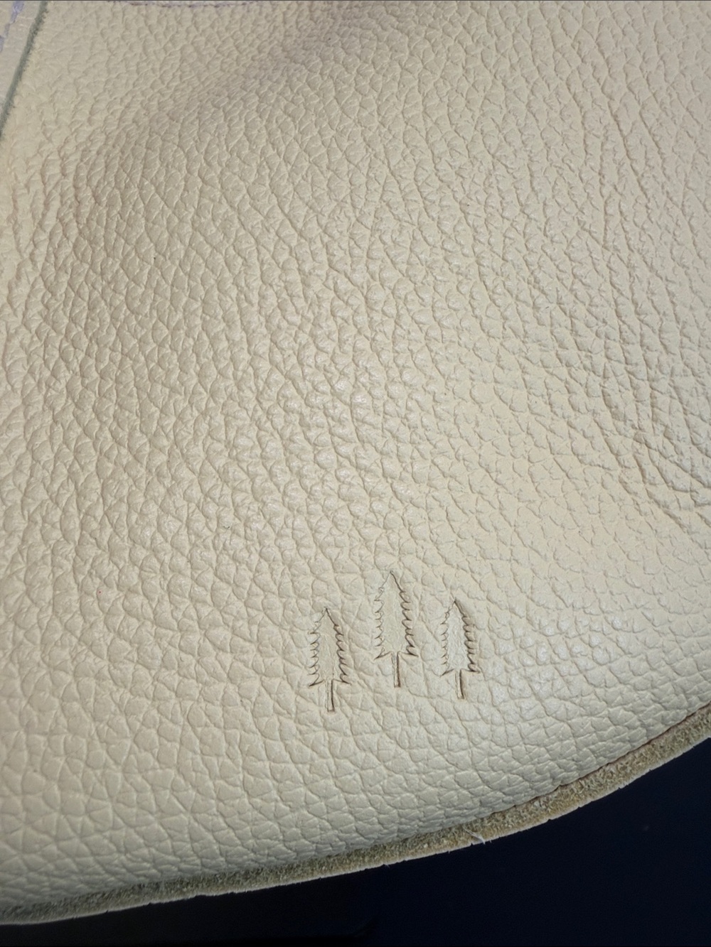 Portland Leather | “Butter Bliss” Large Nora Crescent Pebbled Shoulder Bag - Picture 12 of 12